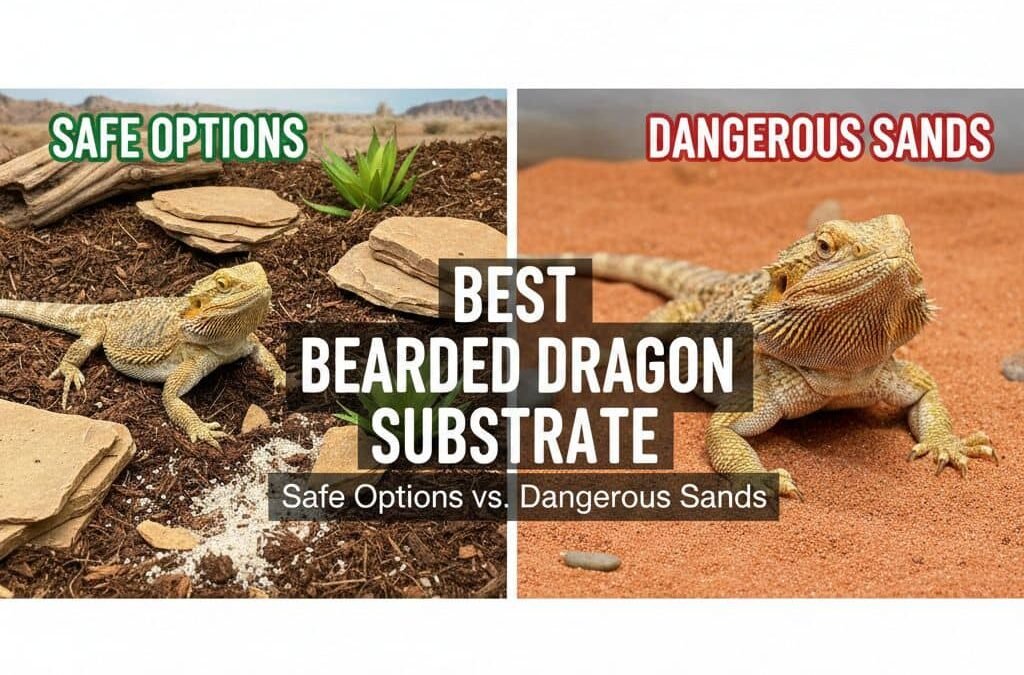 Best Bearded Dragon Substrate: Safe Options vs. Dangerous Sands