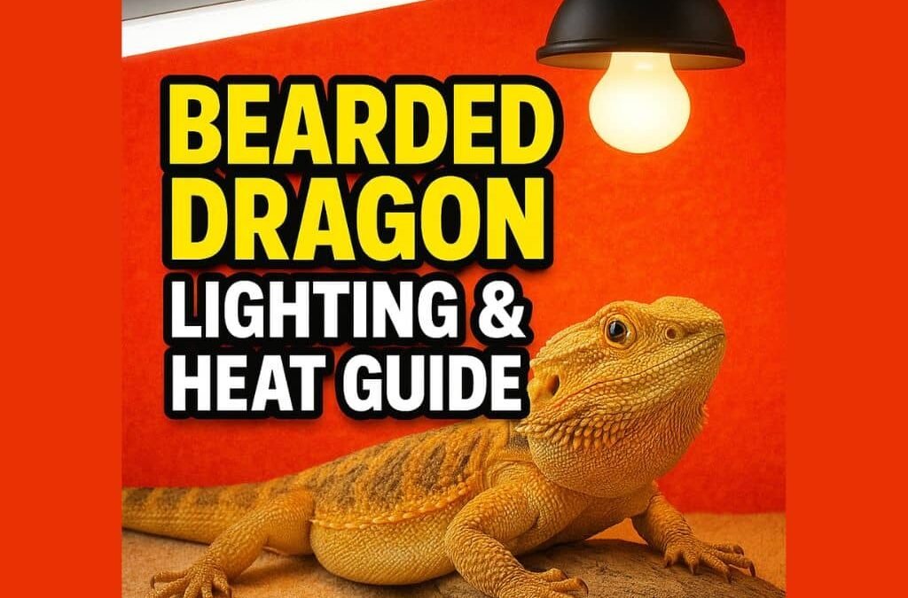 Bearded Dragon Lighting & Heat Guide: UVB, Temps, and Lamps