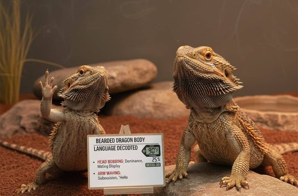 Bearded Dragon Body Language Decoded: What Head Bobbing and Arm Waving Mean