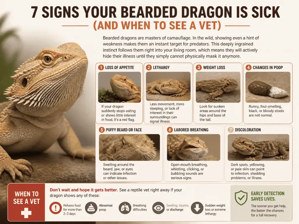 Signs Your Bearded Dragon Is Sick